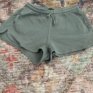 Brandy Melville waffle shorts